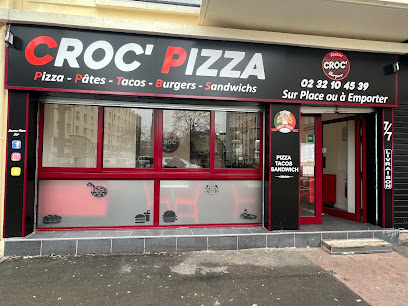 Pizza de CROC'PIZZA à Rouen