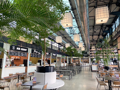 Pizza de L'Entrepôt Food Hall Rouen à Rouen