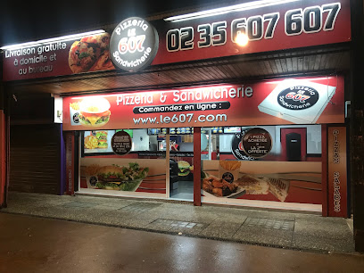 Pizza de Le 607 à Rouen
