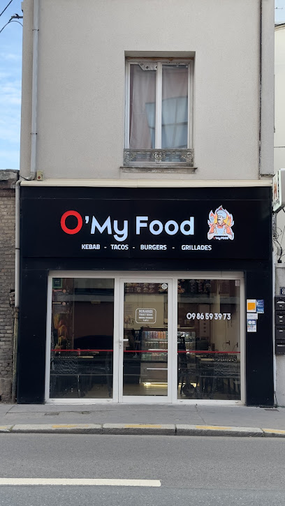 Pizza de O'My Food - Tacos Lyonnais à Rouen